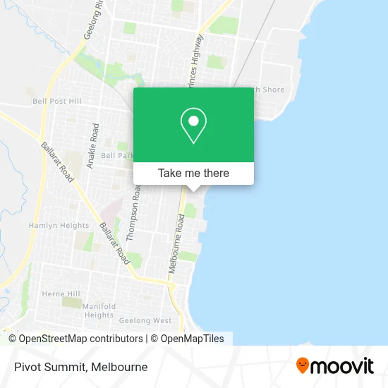 Mapa Pivot Summit