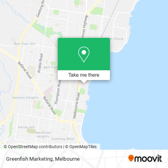 Greenfish Marketing map