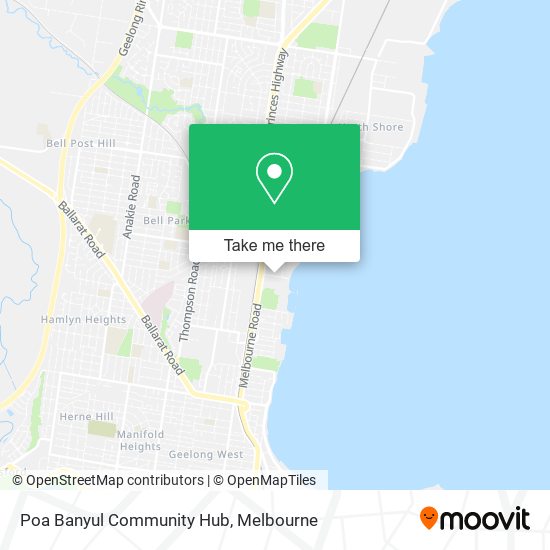 Poa Banyul Community Hub map