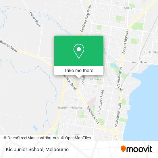 Kic Junior School map