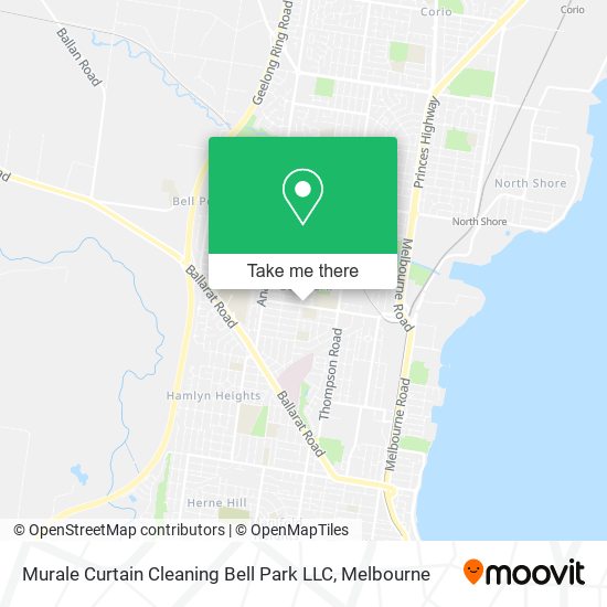 Murale Curtain Cleaning Bell Park LLC map
