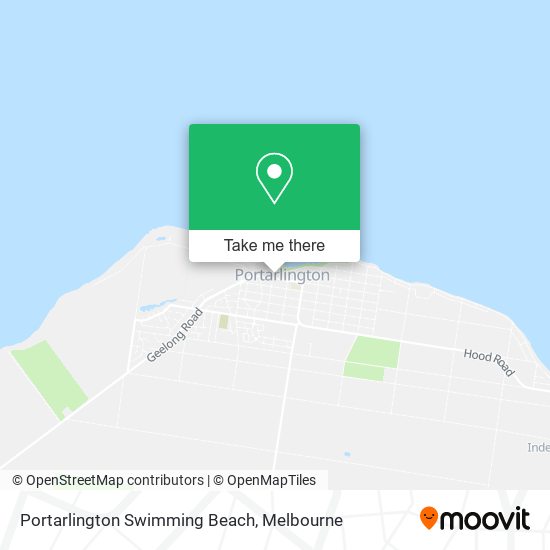 Portarlington Swimming Beach map