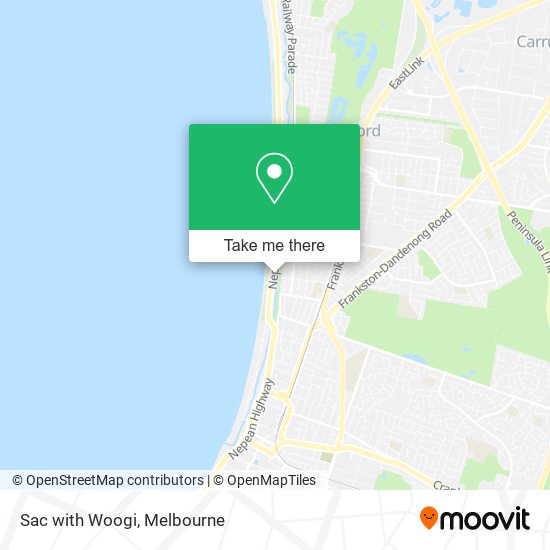 Sac with Woogi map