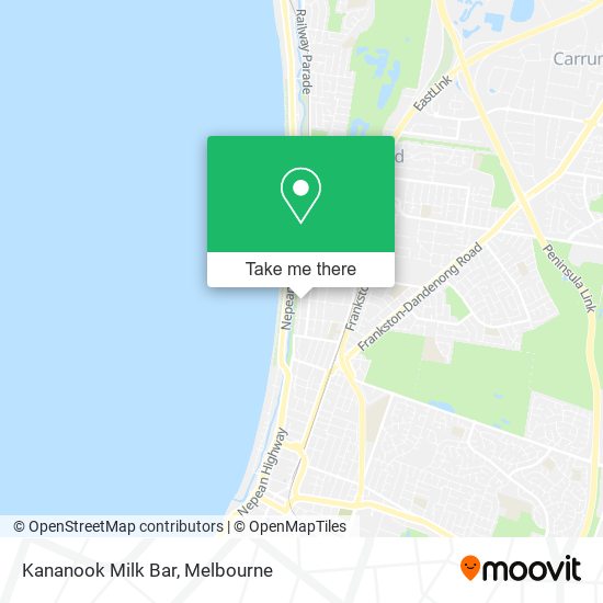 Kananook Milk Bar map