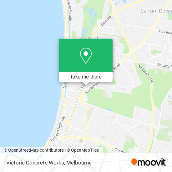 Victoria Concrete Works map