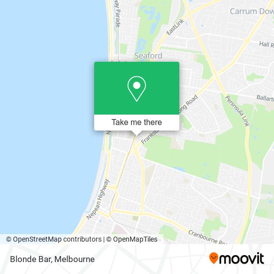 Blonde Bar map