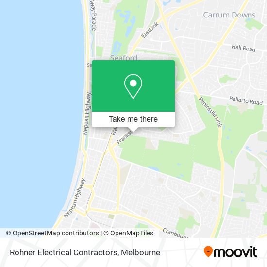 Rohner Electrical Contractors map