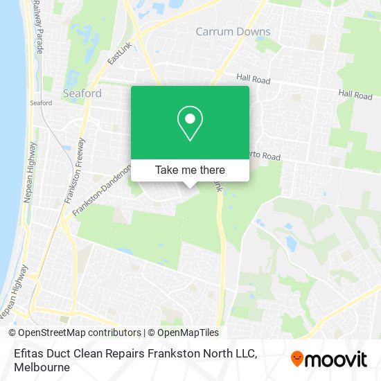Efitas Duct Clean Repairs Frankston North LLC map