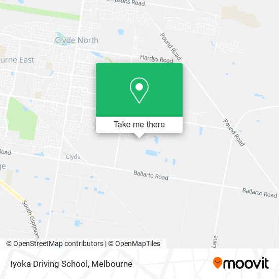 Iyoka Driving School map