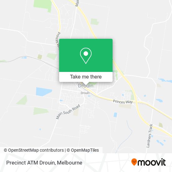 Precinct ATM Drouin map