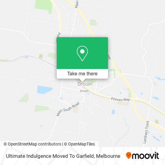 Ultimate Indulgence Moved To Garfield map