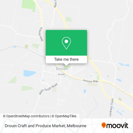 Drouin Craft and Produce Market map