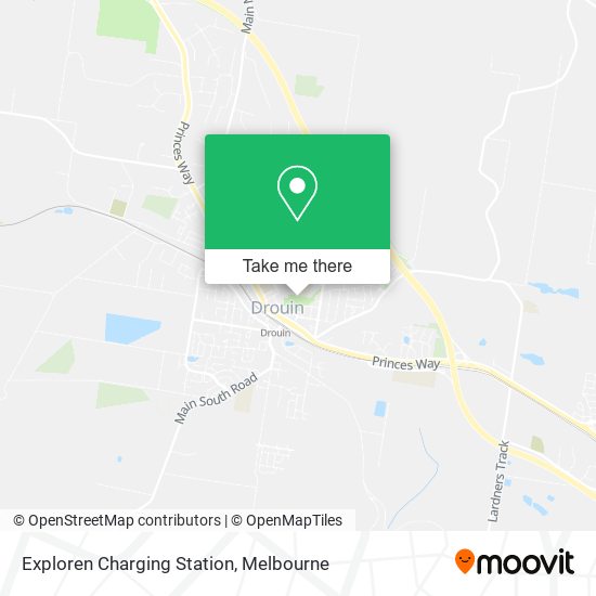 Exploren Charging Station map