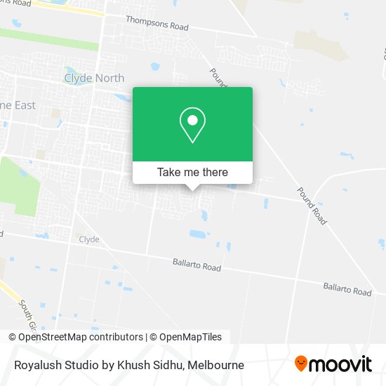 Royalush Studio by Khush Sidhu map