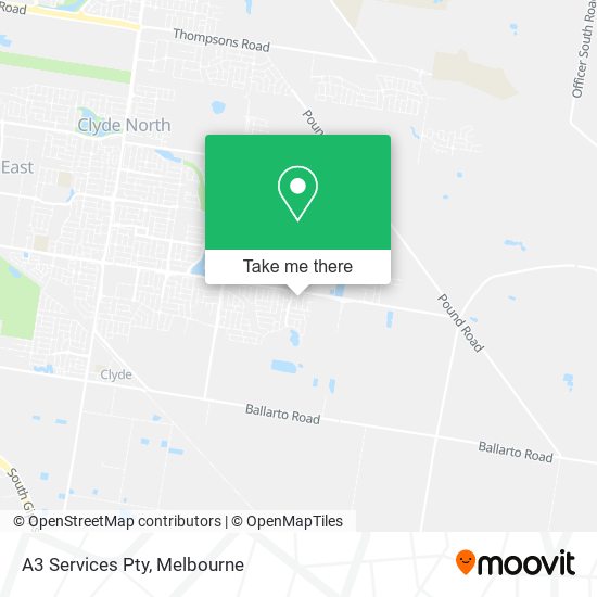 A3 Services Pty map