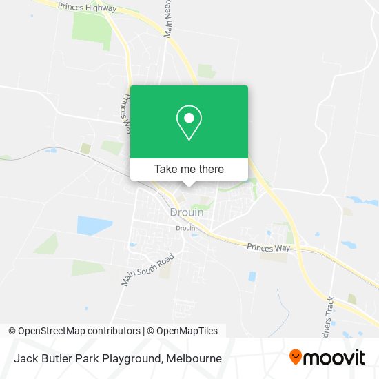 Jack Butler Park Playground map