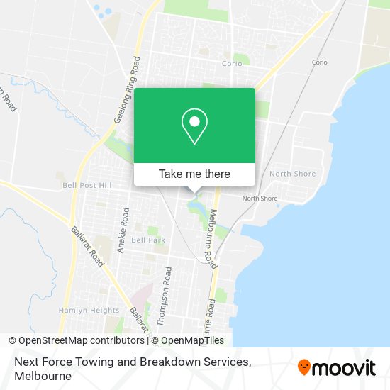 Next Force Towing and Breakdown Services map