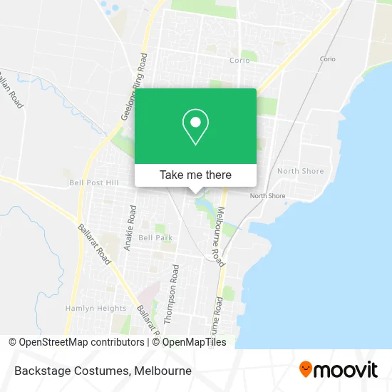 Mapa Backstage Costumes