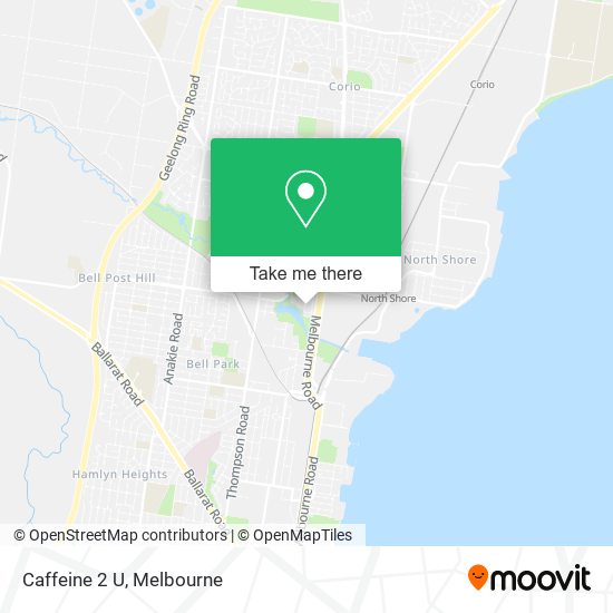 Caffeine 2 U map