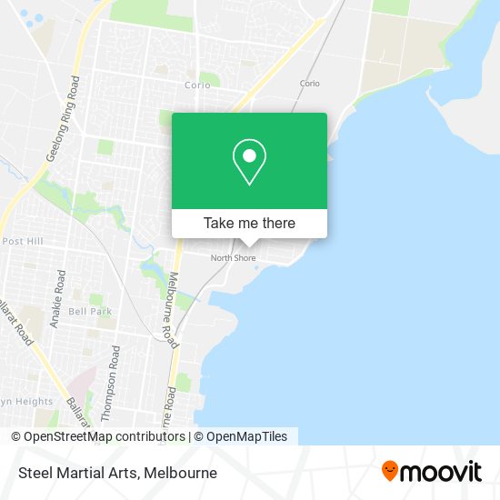 Steel Martial Arts map