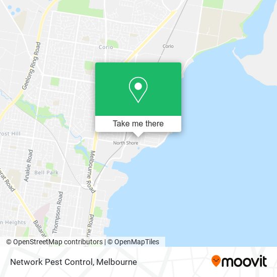 Network Pest Control map