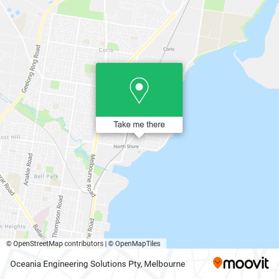 Oceania Engineering Solutions Pty map