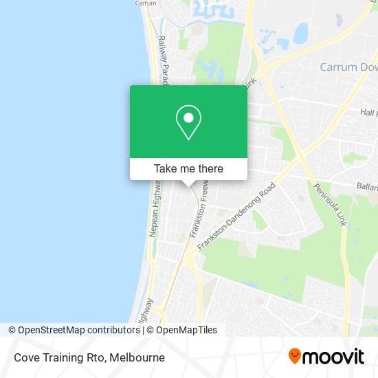 Cove Training Rto map