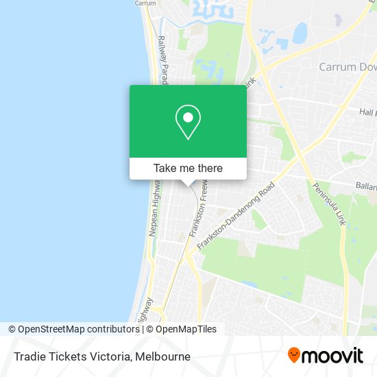 Tradie Tickets Victoria map