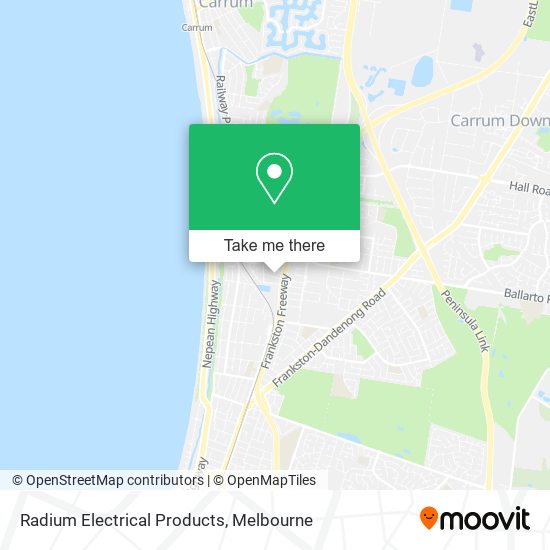 Mapa Radium Electrical Products