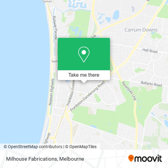 Milhouse Fabrications map