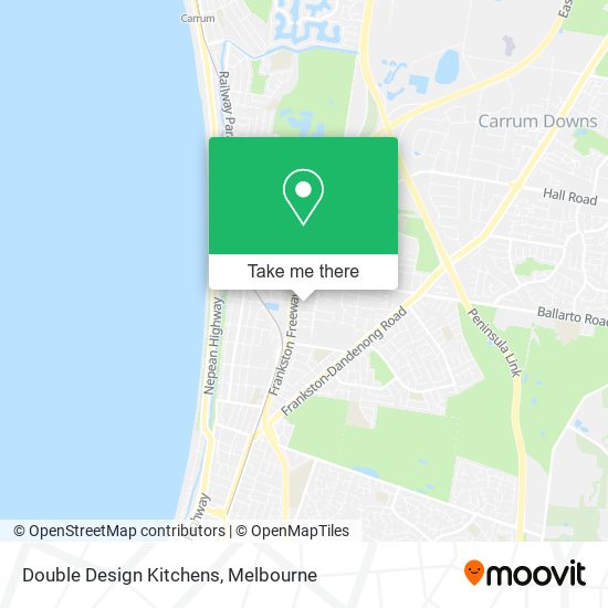 Double Design Kitchens map