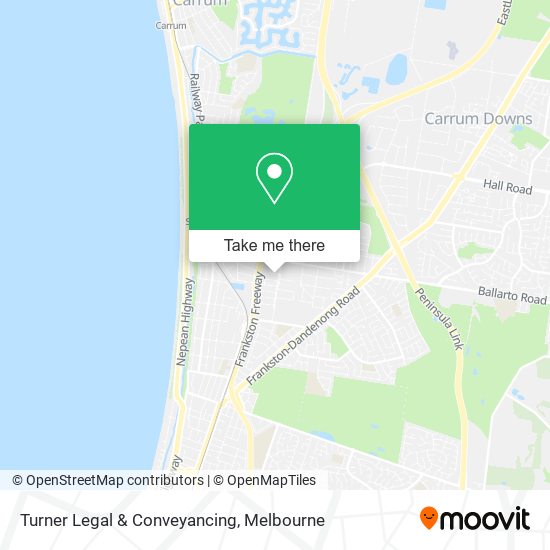 Turner Legal & Conveyancing map