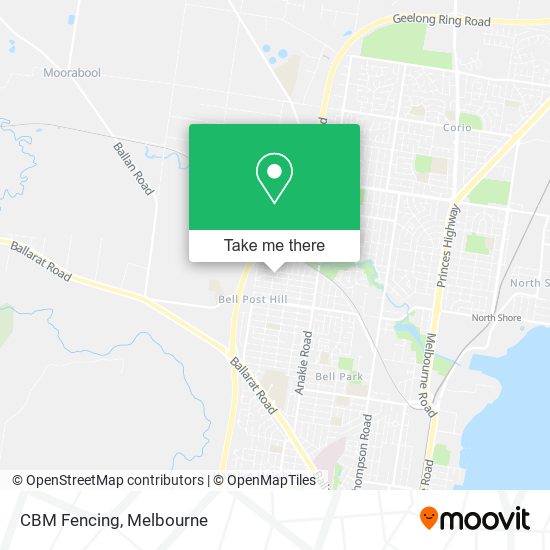 CBM Fencing map