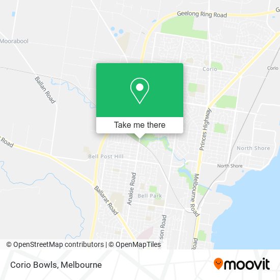 Corio Bowls map