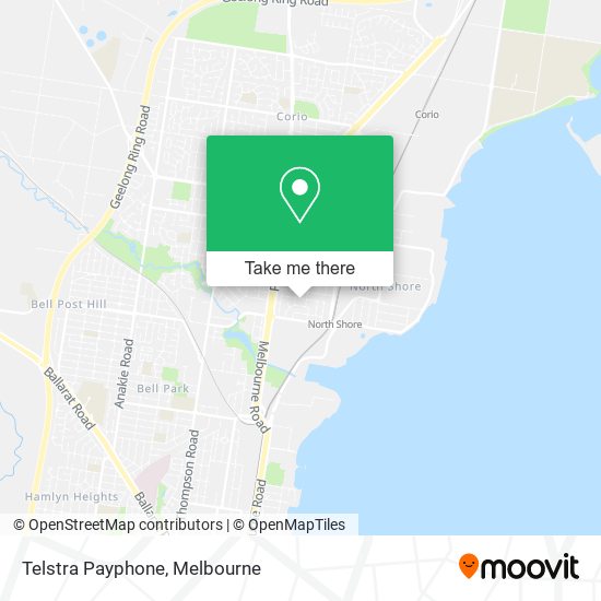 Telstra Payphone map