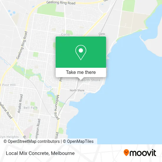 Mapa Local Mix Concrete