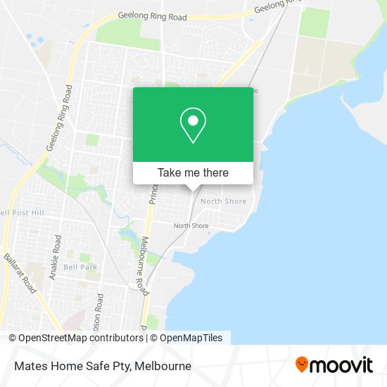 Mates Home Safe Pty map