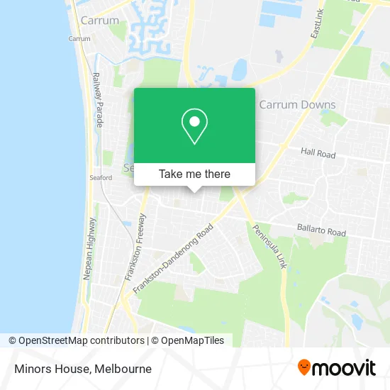 Minors House map