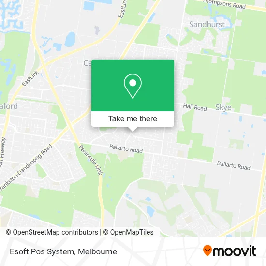 Mapa Esoft Pos System