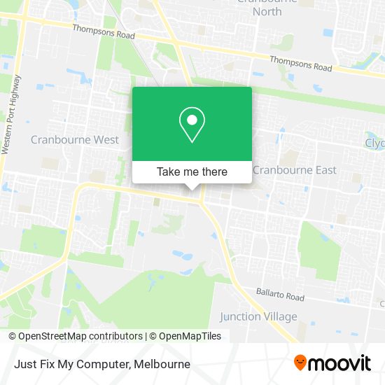 Just Fix My Computer map
