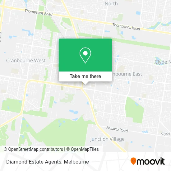 Mapa Diamond Estate Agents