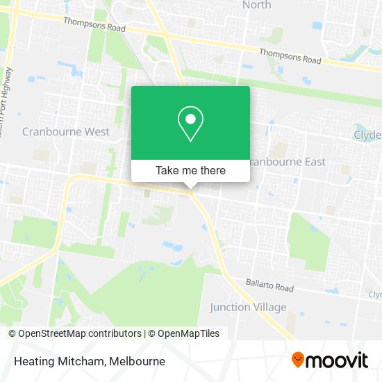 Mapa Heating Mitcham