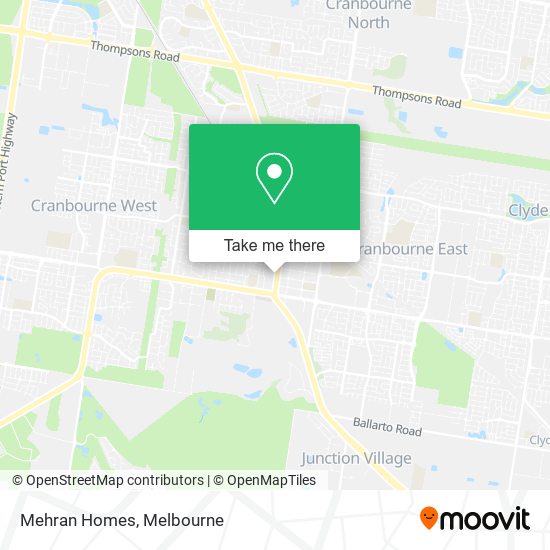 Mehran Homes map