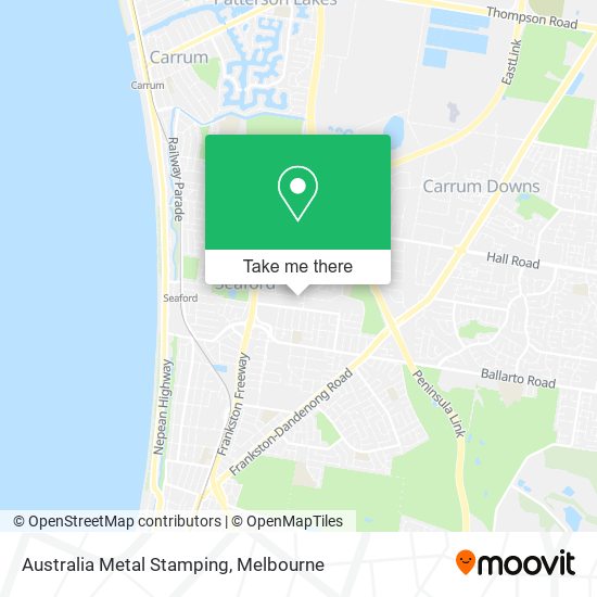 Australia Metal Stamping map