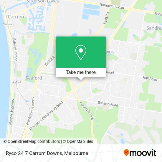 Mapa Ryco 24 7 Carrum Downs