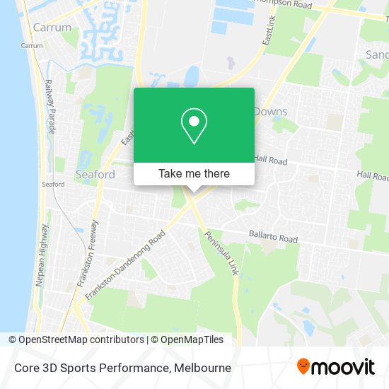 Core 3D Sports Performance map