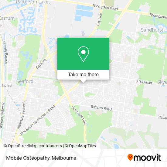 Mapa Mobile Osteopathy