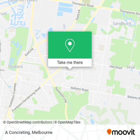 A Concreting map