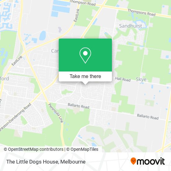 The Little Dogs House map