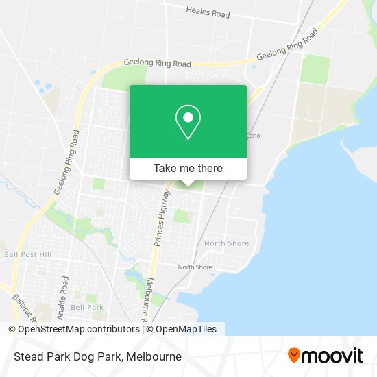 Mapa Stead Park Dog Park